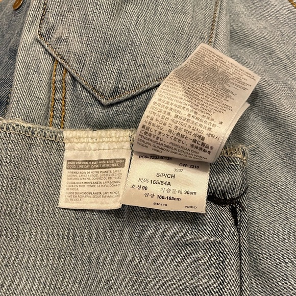 Levi’s Jean Jacket Men’s (Used) Size Small - Picture 8 of 9
